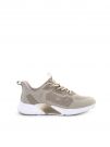 SNEAKERS IN MESH REFRESH DONNA BEIGE