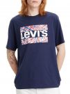 LEVI'S RELAXED TEE - BLU