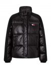 TOMMY H.BADGE PUFFER - NERO