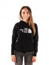 FELPA CON CAPPUCCIO DA RAGAZZA TNF DREW PEAK HOODIE - NERO