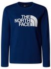 T-SHIRT EASY THE NORTH FACE JUNIOR BLU