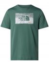 T-SHIRT FOUNDATION ABSTRACT THE NORTH FACE UOMO VERDE