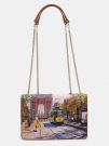 BORSA FLAP BAG CON CATENA Y-NOT? DA DONNA MILANO