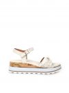 SANDALO CON FASCIA ALVIERO MARTINI 1^ CLASSE DONNA  LATTE