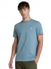 T-SHIRT LOGO PICCOLO RICAMATO TIMBERLAND UOMO AVIO
