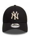 CAPPELLO CON VISIERA NEW ERA UNISEX NERO-BEIGE