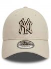 CAPPELLO CON VISIERA NEW ERA UNISEX BEIGE