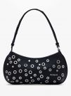 BORSA CON BORCHIE DESIGUAL DA DONNA NERO