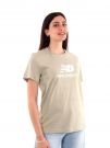 T-SHIRT CON LOGO NEW BALANCE DONNA OLIVA