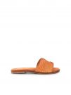 CIABATTINA FASCIA INTRECCIATA SHOELAB DONNA TAN