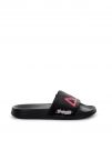 SUN68 CIABATTA - NERO FUXIA