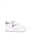 SNEAKERS PLATFORM VENUS KEYS DONNA BIANCO ARGENTO