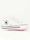 SCARPINE DA CULLA CHUCK TAYLOR CONVERSE BAMBINI BIANCO