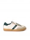 SNEAKERS NOLA III GUESS UOMO BIANCO-VERDE