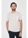 T-SHIRT IN MAGLIA CON TASCHINO GIANNI LUPO UOMO BIANCO