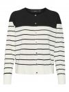 VERO MODA ALMA LS - BIANCO-NERO