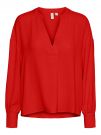 VERO MODA VALERIE LS - ROSSO