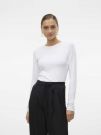 VERO MODA LULU LS - BIANCO
