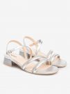 NERO GIARDINI SANDAL - ARGENTO