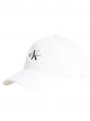 CAPPELLO MONO LOGO CALVIN KLEIN JEANS BIANCO
