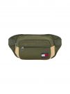 MARSUPIO BICOLORE TOMMY JEANS UOMO VERDE MILITARE