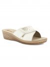 CIABATTA CON FASCIA INBLU DONNA  BIANCO