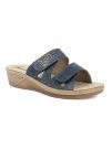 CIABATTA CON FASCIA INBLU DONNA BLU