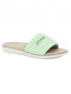 CIABATTA CON FASCIA INBLU DONNA VERDINO