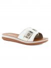 CIABATTA CON FASCIA INBLU DONNA  BIANCO
