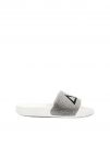 SUN68 SLIPPERS STRAS - BIANCO