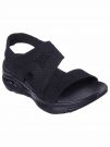 SANDALO ARCH FIT SKECHERS DONNA NERO