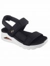 SANDALO UNO SUMMER SKECHERS DONNA  NERO-BIANCO