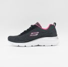 SNEAKERS FASHION FIT SKECHERS DONNA NERO