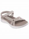 SANDALO GO WALK SKECHERS DONNA TAUPE