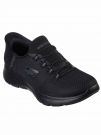 SNEAKERS SUMMIT SLIP-IN SKECHERS DONNA NERO