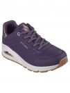 SNEAKERS UNO SHIMMER SKECHERS DONNA MELANZANA