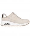 SNEAKERS UNO SHIMMER SKECHERS DONNA NATURALE
