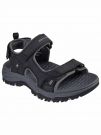 SANDALO RELAXED FIT SKECHERS UOMO NERO