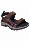 SANDALO RELAXED FIT SKECHERS UOMO MARRONE