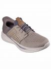 SNEAKERS SLADE SLIP-IN SKECHERS UOMO TAUPE