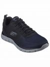SNEAKERS TRACK SKECHERS UOMO BLU NERO