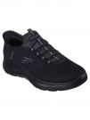 SNEAKERS SUMMITS HIGH-RANGE SLIP-INS SKECHERS UOMO NERO