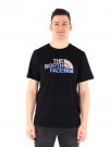 T-SHIRT MOUNTAIN LINE THE NORTH FACE DA UOMO NERO