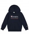FELPA CON CAPPUCCIO CHAMPION BAMBINO BLU