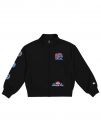 FELPA CON ZIP CHAMPION BAMBINA NERO