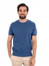 T-SHIRT IN MAGLIA FB UOMO AVIO