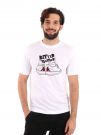 T-SHIRT LOGO GLABU KAPPA UOMO BIANCO