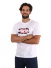 T-SHIRT REGULAR PEPE JEANS DA UOMO BIANCO