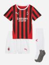 MINI KIT HOME AC MILAN PUMA BIMBO ROSSO NERO