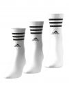 ADIDAS CALZE 3PZ MEDIA LUNGHEZZA BIANCO